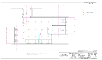 Reflected ceiling plan