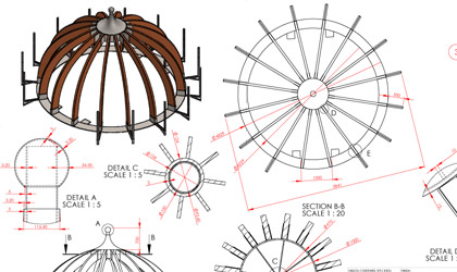 Design orthographoc drawing