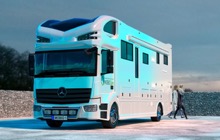3D visualisation of a lorry