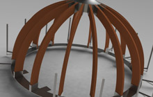 Glulma Dome Solid Model
